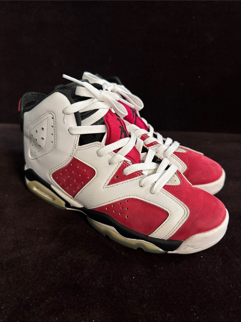 Jordan 6 Retro Carmine GS 2021 (Size 5.5Y) 384665-106 Nike Air